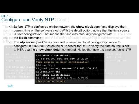 CCNA3-ENSAv7 - Lecture Module 10 - Network Management
