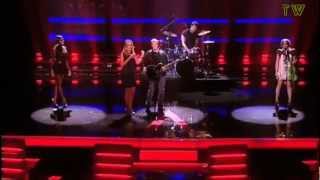 Kian Egan - &amp; the other coaches live on stage ( The Voice Of Ireland 2013 )