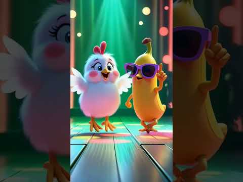 Chicken Banana Song #chickenbanana #kidsdance #mintimals #shortsfeed