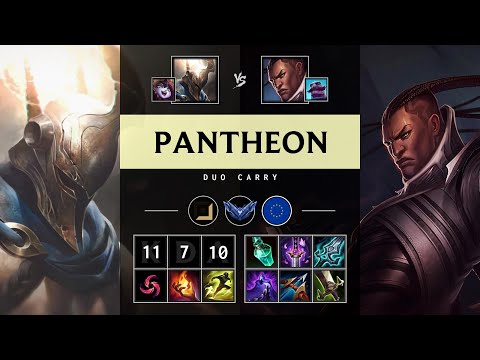 Pantheon ADC vs Lucian - EUW Diamond Patch 25.16