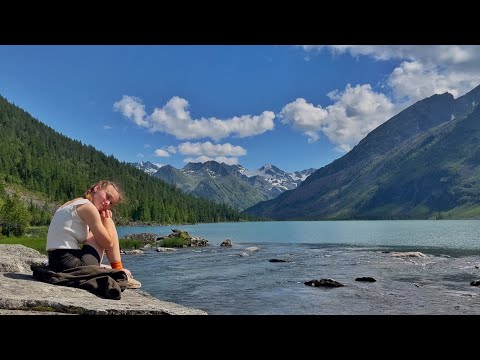 Hiking in Siberian Mountains - Altai Mountains