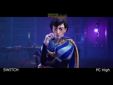 Game Press | Trine 4 The Nightmare Prince | PC vs Switch Comparison