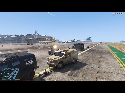 GTA 5 RDE 4.0.1 - Legal Trouble Mission Gameplay + 10 Star Police Chase Escape