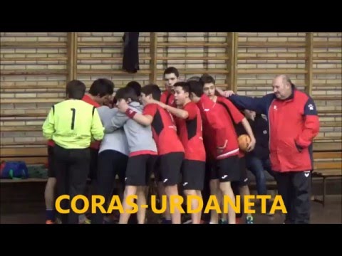 BALONMANO CORAS VITORIA 20160227 CADETE ("Coras" Vitoria - Urdaneta)