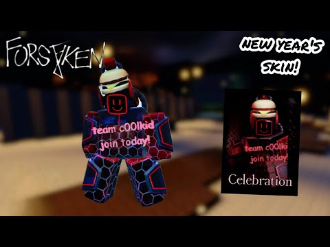 WINNING WITH THE NEW 'CELEBRATION' C00LKIDD SKIN! | Roblox Forsaken