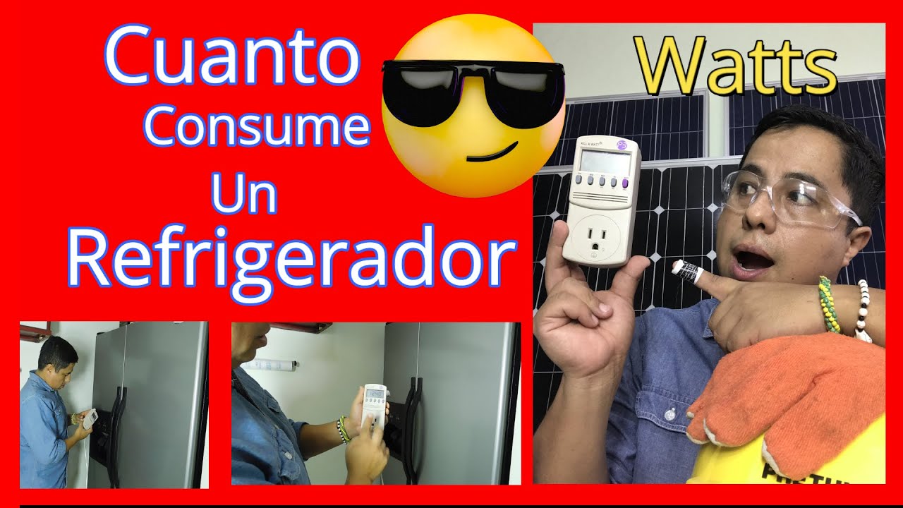 Cuanto consume un refrigerador