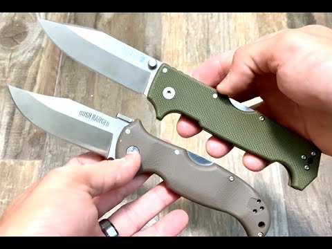 Cold Steel Bush Ranger Review. One of Most Solid Feeling Folders in Existence.