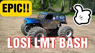 RC MONSTER TRUCK LOSI LMT BASH