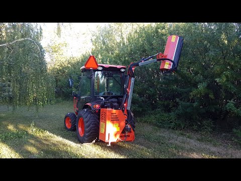 Boom Arm Flail Mower