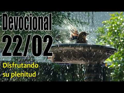 Disfrutando su plenitud. Devocional John Piper Solid Joys 22/02