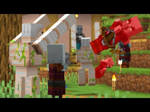 Tips to Beat a Village Raid in Survival Minecraft