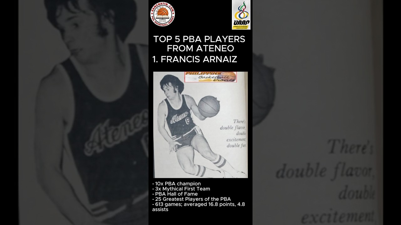 5 Greatest PBA Players from Ateneo