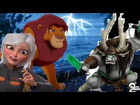 Susan Ginormica Helps Simba Fights Kai/ Kai's Death