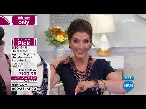 HSN | Heidi Daus Jewelry Designs 04.24.2019 - 08 PM