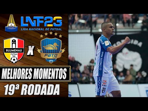 Melhores Momentos Blumenau X Pato | 19ª Rodada | LNF 2023 (11/08/2023)