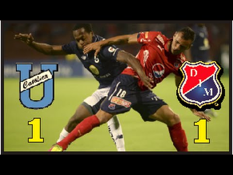INDEPENDIENTE MEDELLIN 1 - 1 U. CATÓLICA - COPA SUDAMERICANA - RESUMEN DEL PARTIDO