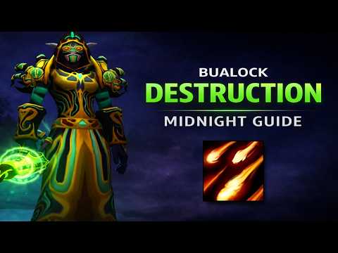 Destruction Warlock PvP Guide Midnight - Talents , Gear & Stats , Rotation