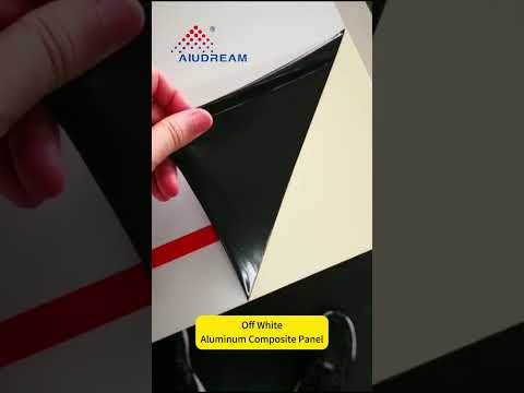 Off White Aluminum Composite Panel Production Video