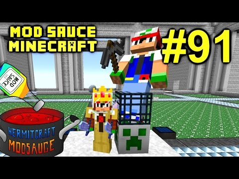 Minecraft Mod Sauce Ep. 91 - New Mods Pack Update !!! ( HermitCraft Modded Minecraft )
