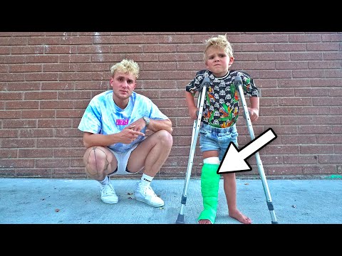 Tydus BROKE HIS LEG!! (hospital) Video