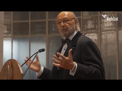 Intervención de Emilio Lanuza durante la cena de homenaje al Ingeniero del Año 2019 por el COIT