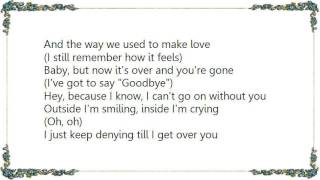 Brian McKnight - Til I Get Over You Lyrics