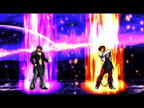 Iori Yagami CTN LV2 VS Iori Yasakani FL [Request Match] KOF MUGEN