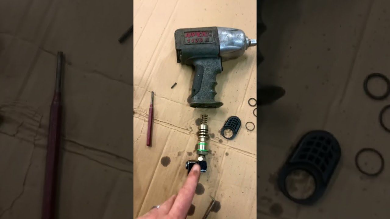 Fix leaking impact wrench - Aircat 1100 impact gun easy fix