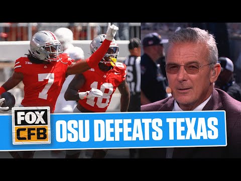 Urban Meyer reacts to Ohio State defeating No. 1 Texas in Week 1 | Big Noon Kickoff