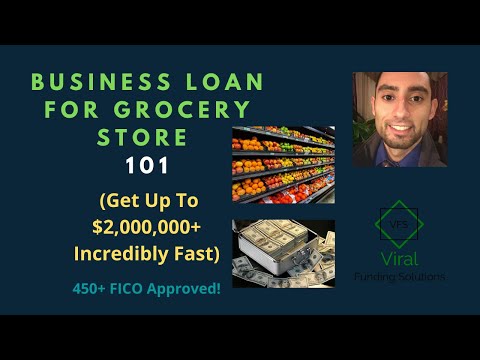 , title : 'Business Loan For Grocery Store 101 (Get Up To $2,000,000+ Incredibly Fast) - 450+ FICO Approved!'