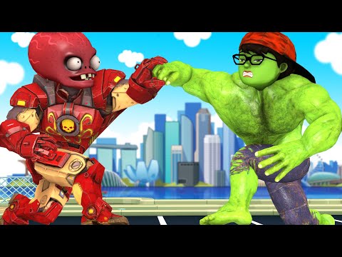 Poor Nick Transform Nickhulk Protect Friend Tani vs Zombie Iron Man - Scary Teacher 3D Story