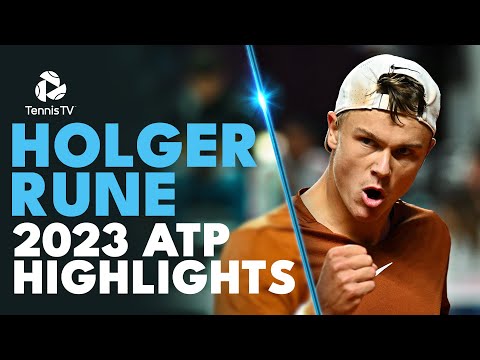 HOLGER RUNE: 2023 ATP Highlight Reel