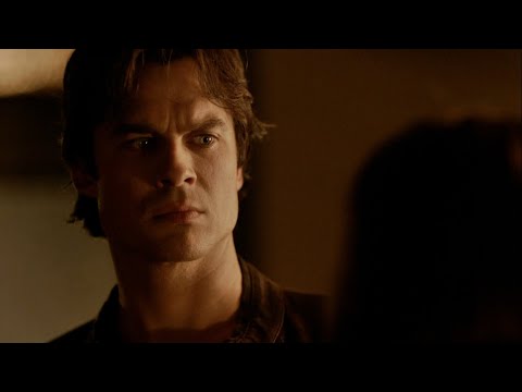 TVD 6x19 - Bonnie confronts Damon, he's scared about what will happen if gives Elena the cure | HD