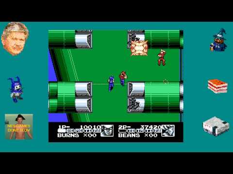 NES Games Done Slow - Contra Force [Jackkk&Furfag]