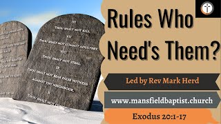 Rules who need's them?