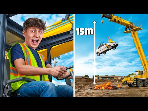 Rozwalamy Auto Mojego Brata!