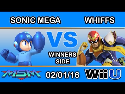 MSM 35 - PC | SonicMega (Mega Man) Vs. Whiffs (Captain Falcon) Winners Side - Smash Wii U