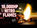 Nitro Flames! 10,000 Horsepower Funny Cars Shake The Ground (NHRA Big Show Spec)