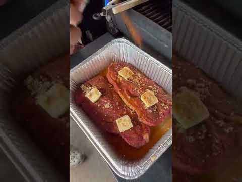 BBQ Pork Steaks!