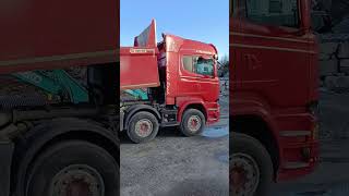 Scania R580 V8 *8x4 *EURO 6 *FULL STEEL *TANDEM LIFT *HUB Reduction volquete | Imagen 4 - Autoline