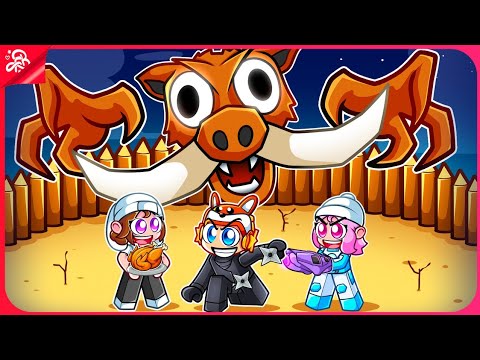 FIZ TIME PERFEITO CONTRA O JAVALI NO 99 NOITES NA FLORESTA 