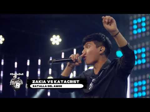 KATACRIST VS ZAKIA | BATALLA DEL AMOR❤| DUELO DE 8 - PROGRAMA 12!