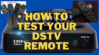 HOW TO TEST your dstv remote at home , Johannesburg south africa dstv repairs