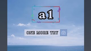 a1 - ONE MORE TRY (Lyrics)