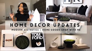 MODERN APARTMENT TOUR | HOME DECOR UPDATES | NEUTRAL AESTHETIC | HOME GOODS SHOP WITH ME | 2021