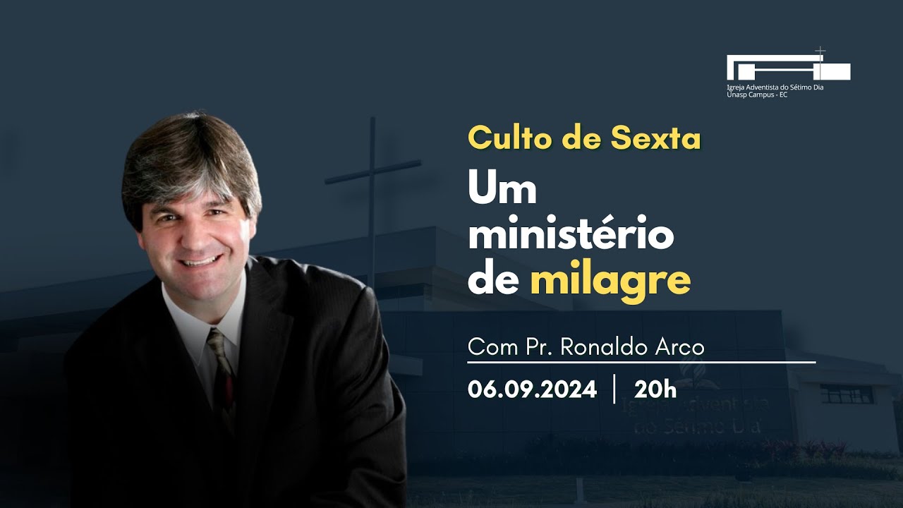 Um Ministério de Milagre l Pr. Ronaldo Arco