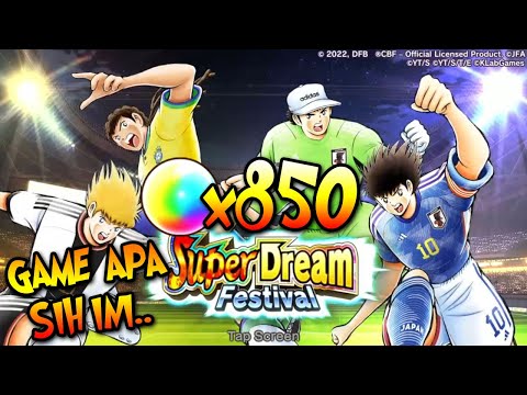 850 DB ALL-IN TSUBASA, GENZO, SANTANA & KHS SDF! 🔥🔥 CAPTAIN TSUBASA DREAM TEAM: SUPER DREAM FESTIVAL