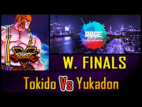 SFV - Rage New Generation - Tokido (Ryu) Vs Yukadon (Nash) - Winners Finals