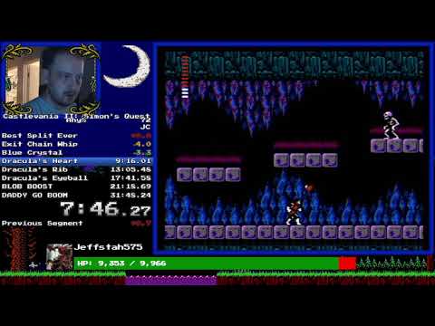Castlevania II: Simon's Quest -- Any% Speedrun in 31:08