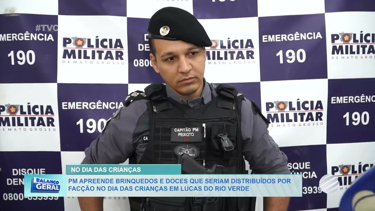 Polícia Militar prende suspeitos e apreende drogas em operação contra o crime em Lucas do Rio Verde.